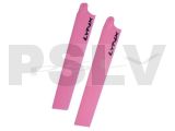  LX61156  Lynx Heli MCPX BL Plastic Main Blade 115mm Pink Panther 